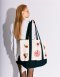 Cherry Bloom Canvas Tote