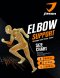 JASON เจสัน Elbow Support Black Charcoal ผ้าซัพพอร์ต ข้อศอก ยืดหยุ่นได้ 360 องศา Size S-L ยืดหยุ่นได้ 360 องศา สวมใส่สบายทุกการเคลื่อนไหว