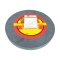 หินเจียร Grinding Wheel สีเทา A60 ตราห้าเสือ ของแท้ 100%