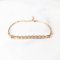 Bracelets 18K Rose Gold with Round Diamond