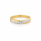 Ring 18K  Yellow gold with Round Diamond