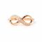 Ring 18K Rose Gold with Round Diamond