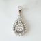 Pendents 18K White Gold with Diamond