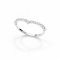 Ring 18K  White gold with Round Diamond