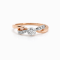 Ring 18K White Gold with Round Diamond