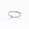 Ring 18K  White gold with Round Diamond