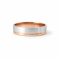 Ring 18K  White/Rose gold  no diamond