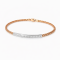 Bracelets 18K Rose Gold with Round Diamond
