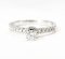 Ring 18K  white gold with Round  Diamond