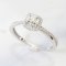 Ring 18K  White gold with Round Diamond