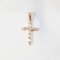 Pendants 18K  Rose gold with Round Diamond