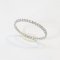 Ring 18K  White gold with Round Diamond