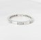 Ring 18K  White gold with Round Diamond