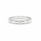 Ring 9K  White gold with Round Diamond