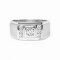 Ring 18K  White gold with Round Diamond