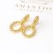 Earrings 18K  Yellow gold