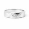 Ring 18K  White gold with Round Diamond