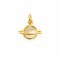 Pendants 18K  Gold with Round Diamond