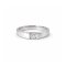 Ring 18K  White gold with Round Diamond