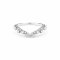 Ring 18K  White gold with Round Diamond