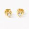 Earrings 18K  Rose Gold with  Diamond