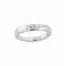 Ring 18K  White gold with Round Diamond