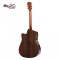 SAGA D200C Acoustic Electric Guitar ( Solid Top )