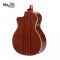 SAGA SG700CE Acoustic Electric Guitar ( Solid Top )