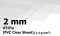 พีวีซีสีใส ขนาด 2 มิลลิเมตร (PVC Clear Sheet)