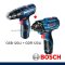BOSCH COMBO SET สว่านไขควงแบต 12V + ไขควงกระแทก 12V รุ่น GSB120LI + GDR120LI (06019G81K3)