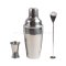 ชุด shaker cocktail 550 ml (shaker , jigger , bar spoon)