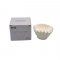 กระดาษกรองทรงตะกร้า (1-2 cup) KN-155W (50 ชิ้น/กล่อง) สีขาว ยี่ห้อ koonan