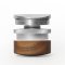 Coffee distributor 58 mm (walnut/silver)