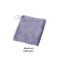ผ้่าทำความสะอาดไมโครไฟเบอร์ หนา 420 gsm สีเทามีที่แขวน