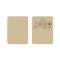 ซองฟอยล์ใส่กาแฟดริปสีน้ำตาลอ่อนขนาด 10 x12.5cm (50 pcs/pack)
