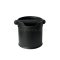 อ่างเคาะกากกาแฟพลาสติกPPทรงกระบอก สีดำ
