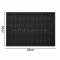 Bar mat 30x45x1 cm สีดำ