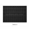 Bar mat 30x45x1 cm สีดำ