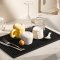 Bar mat 30x45x1 cm สีดำ