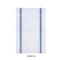 ผ้าเช็ดแก้ว/จาน cotton สีขาวน้ำเงิน  ขนาด 45x60 cm