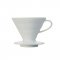 HARIO(043) V60 Coffee Dripper 02 Ceramic/ White/VDC-02W
