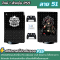 (ลายที่ 41-58) สติกเกอร์ฟิล์มกันรอยรอบตัว เครื่อง PS5 Sticker Protect Screen ลายคมชัด **สำหรับรุ่นใส่แผ่น**