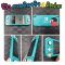 Sticker ติดรอบตัวเครื่อง Nintendo Switch Lite สติกเกอร์ติดกันรอยเครื่อง Lite คุณภาพดี ไม่ทิ้งคราบกาว