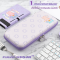 [ขายเป็นเซ็ท CASE+กระเป๋า]  GeekShare™ ชุดเซ็ท PURPLE RABBIT SET เคส กระเป๋า Nintendo Switch คุมโทนหวานๆ สำหรับคนรักสีม่วง