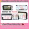 Sticker กันรอยรอบตัวเครื่อง Nintendo Switch ติดรอบตัวเครื่อง หน้า+หลัง ติดกันรอย Dock ครบชุด *ลายที่21-40*