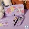 PawDiary™ CASE Nintendo Switch OLED MODEL เคสแบบ TPU นู้มนิ่ม ลาย Animal Purple เคสกันรอยรอบตัว แบบนิ่ม ไม่กัดเครื่อง