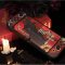 GeekShare™ Case Nintendo Switch OLED Model ลาย Nocturnal Rose เคสรอบตัว แนวแดงดำ เท่ๆ สำหรับรุ่น OLED แบรนด์แท้ สกรีนชัด