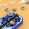 GeekShare™ ชุดเคส กล่องเก็บเกม ครอบปุ่ม Analog สำหรับ Nintendo Switch ลาย ZELDA SHIELD สีน้ำเงินสุดจี๊ด CASE งานแบรนด์