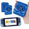 GeekShare™ ชุดเคส กล่องเก็บเกม ครอบปุ่ม Analog สำหรับ Nintendo Switch ลาย ZELDA SHIELD สีน้ำเงินสุดจี๊ด CASE งานแบรนด์
