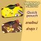 กระเป๋าผ้า Quickpouch สำหรับ Nintendo Switch สีสันสดใส ลายสวยมาก *Slimfit* มี 9 ลายให้เลือก